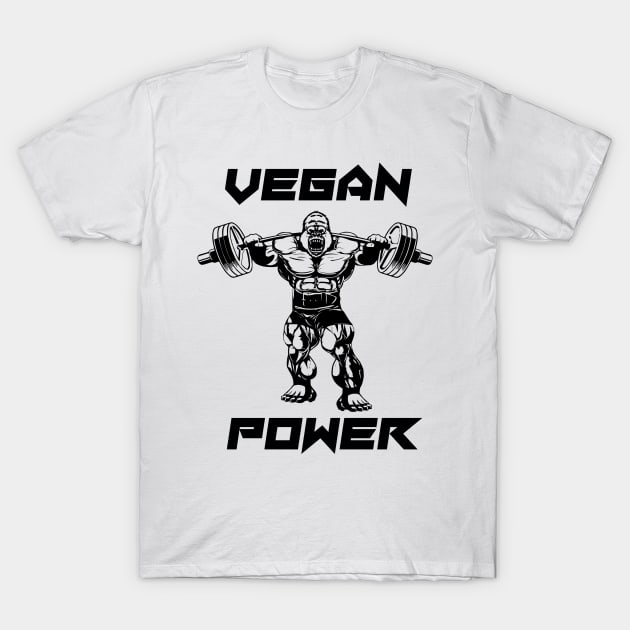 Vegan Power T-Shirt by TheHippieCow